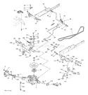 Page E Diagram and Parts List for 2654 GTH  96025000101 -2005-06 Husqvarna Lawn Tractor