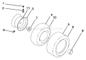 Page J Diagram and Parts List for 2654T GTH  96043001002 -2006-03 Husqvarna Lawn Tractor