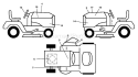 Page B Diagram and Parts List for 2654T GTH  96043001002 -2006-03 Husqvarna Lawn Tractor