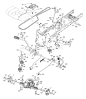 Page C Diagram and Parts List for 2654T GTH  96043001002 -2006-03 Husqvarna Lawn Tractor