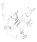 Page G Diagram and Parts List for 26K54 GTH  96043003100 -2006-11 Husqvarna Lawn Tractor