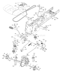 Page C Diagram and Parts List for 26K54T GTH  96043001100 -2006-03 Husqvarna Lawn Tractor