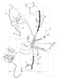 Page D Diagram and Parts List for 26K54T GTH  96043001101 -2006-03 Husqvarna Lawn Tractor