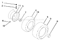 Page J Diagram and Parts List for 2754 GTH  96023000400 -2005-06 Husqvarna Lawn Tractor