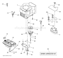 Page D Diagram and Parts List for 2548 GTH  96023000300 -2005-05 Husqvarna Lawn Tractor