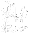 Part Location Diagram of 532145536 Husqvarna Link, Lift, Right Hand