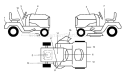 Page B Diagram and Parts List for 205 GTVH  954140102A -1999-10 Husqvarna Lawn Tractor