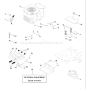 Page E Diagram and Parts List for 205 GTVH  954140102A -1999-10 Husqvarna Lawn Tractor