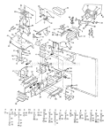 Part Location Diagram of 532104618 Husqvarna Strap, Assembly, Hinge, Front