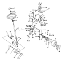 Part Location Diagram of 532105664 Husqvarna Support, Saddle, Front