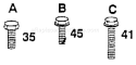 Part Location Diagram of 532122819 Husqvarna Screw, Special 16 X 3/4