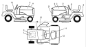 Part Location Diagram of 532105185 Husqvarna Decal, Caution
