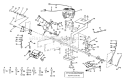 Part Location Diagram of 532132748 Husqvarna Control, Throttle