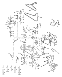 Part Location Diagram of 532136819 Husqvarna Mandrel, Secondary
