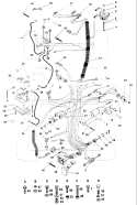 Page B Diagram and Parts List for GT180 GT 180 H1850C -954000372 -1992-08 Husqvarna Lawn Tractor