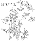 Page E Diagram and Parts List for GT180 GT 180 H1850C -954000372 -1992-08 Husqvarna Lawn Tractor