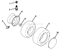 Part Location Diagram of 532124578 Husqvarna Cover, Wheel