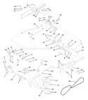 Page E Diagram and Parts List for GT200 GT 200 1994-07 Husqvarna Lawn Tractor