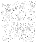 Part Location Diagram of 532149577 Husqvarna Strap, Asm. Hinge Front
