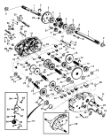 Page J Diagram and Parts List for GT200 GT 200 1995-06 Husqvarna Lawn Tractor
