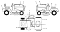 Part Location Diagram of GBD48 Husqvarna Snow Blade