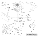 Page D Diagram and Parts List for GT200 GT 200 1995-06 Husqvarna Lawn Tractor