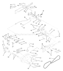 Page E Diagram and Parts List for GT200 GT 200 1995-06 Husqvarna Lawn Tractor