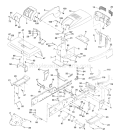 Page A Diagram and Parts List for GT200 GT 200 1995-08 Husqvarna Lawn Tractor