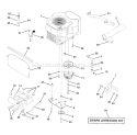 Part Location Diagram of 532143599 Husqvarna Muffler Assembly Guard