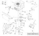 Page D Diagram and Parts List for GT200 GT 200 1997-12 Husqvarna Lawn Tractor