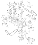 Part Location Diagram of 532144945 Husqvarna Anchor, Spring Deck 46