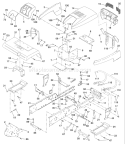 Part Location Diagram of 532193923 Husqvarna Bracket, Support Transaxle