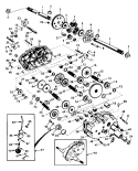 Part Location Diagram of 532145359 Husqvarna Spring Shift Fork Detent