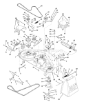 Part Location Diagram of 532137789 Husqvarna Shield, Idler