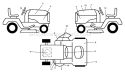 Part Location Diagram of 532194685 Husqvarna Decal, Dash