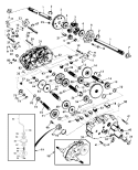 Page E Diagram and Parts List for GT2254 GT 2254 96023000500 -2005-05 Husqvarna Lawn Tractor