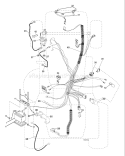 Page C Diagram and Parts List for GT2254 GT 2254 96025000200 -2005-05 Husqvarna Lawn Tractor