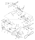 Page F Diagram and Parts List for GT2254 GT 2254 96025000200 -2005-05 Husqvarna Lawn Tractor
