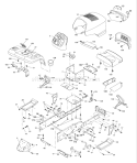Part Location Diagram of 532161327 Husqvarna Bracket, Pivot Chassis Left Hand