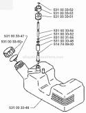 Part Location Diagram of 531003154 Husqvarna Cover