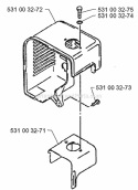 Part Location Diagram of 531003274 Husqvarna Washer
