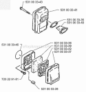 Part Location Diagram of 695000317 Husqvarna PAN SCREW WP