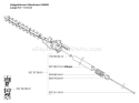 Part Location Diagram of 537196606 Husqvarna Ha850 Hedgetrimmer