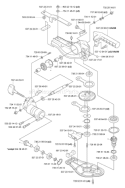 Page I Diagram and Parts List for HA850 HA 850 2005-10 Husqvarna Hedge Trimmer