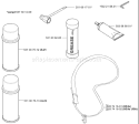 Page A Diagram and Parts List for HA850ATTACHMENT HA 850 Attachment 2004-01 Husqvarna Hedge Trimmer