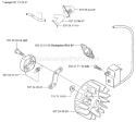 Page K Diagram and Parts List for HA850ATTACHMENT HA 850 Attachment 2004-01 Husqvarna Hedge Trimmer