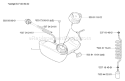 Page K Diagram and Parts List for 326 HE 3x 2005-10 Husqvarna Hedge Trimmer