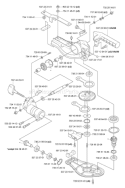 Page I Diagram and Parts List for HA850ATTACHMENT HA 850 Attachment 2007-01 Husqvarna Hedge Trimmer