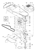 Cover Diagram and Parts List for HU625HWT 2012-01 - 96173000301 Husqvarna Trimmer