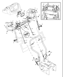 Page F Diagram and Parts List for HU1130STC HU 1130 ST C 954223081 -2004-07 Husqvarna Snow Blower